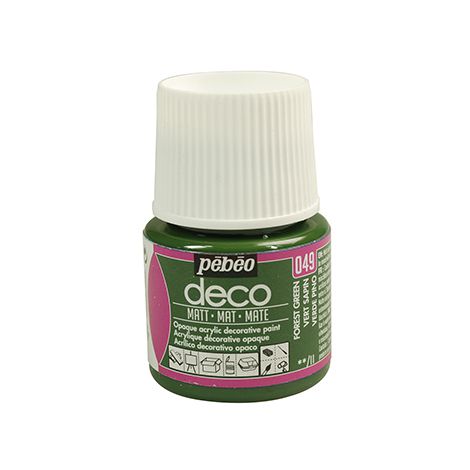 Farba Pebeo Deco Matowa 45ml, Zielona/41 Forest Green